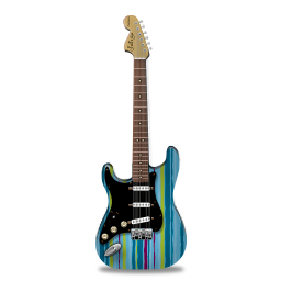 Stratocastor Guitar Stripes