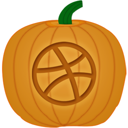 Dribbble Pumpkin