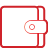 Wallet red