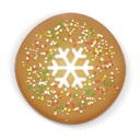 Christmas Snow Cookie