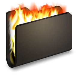 Burn Black Folder
