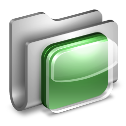 iOS Icons Metal Folder