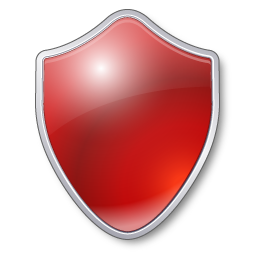 Shield red