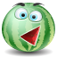 Watermelon emoticon