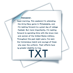 Txt file
