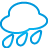 Weather Rain blue