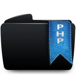 Folder black php