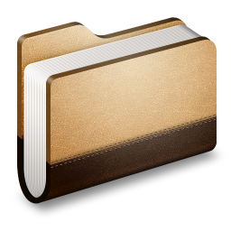 Library Brown Folder