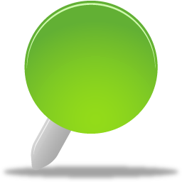 Pin green