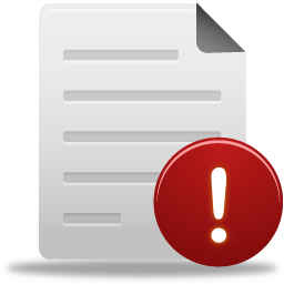 File Warning