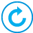 Button Rotate Cw blue
