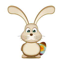 Easter bunny egg
