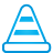 Traffic Cone blue