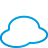 Weather Cloud blue