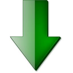 Fleche bas vert