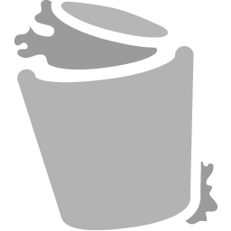 Recycle Bin Full Grey