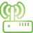 Wireless Router green