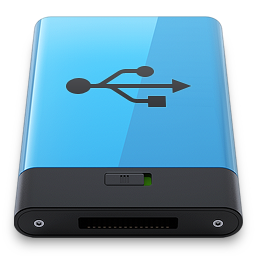 HDD Blue USB B
