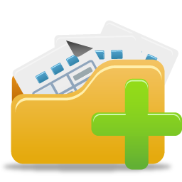 Open folder add
