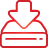 Hard Drive Download red
