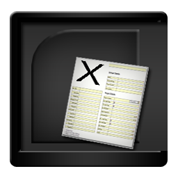 Black MicrosoftExcel