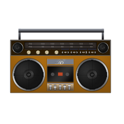 Boombox Orange