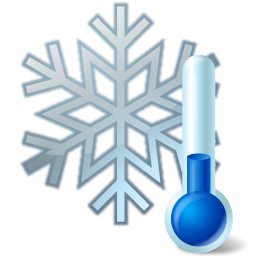 Thermometer snowflake