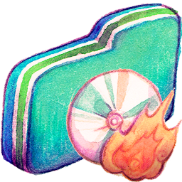 Burn Green Folder