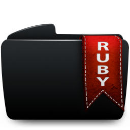 Folder black ruby