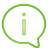 Information Balloon green