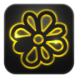 Icq neon glow