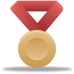 Metal bronze red