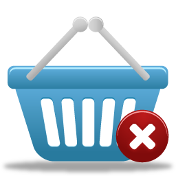 Shopping basket remove