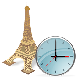 Eiffel Tower Clock