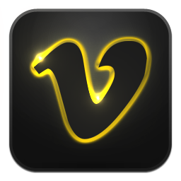Vimeo neon glow