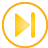 Button End yellow