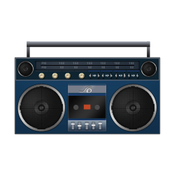 Boombox Brightblue