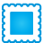 Stamp blue