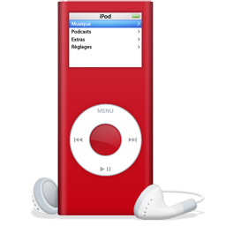 iPod nano rouge SIDA