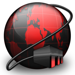 Network Connections black red