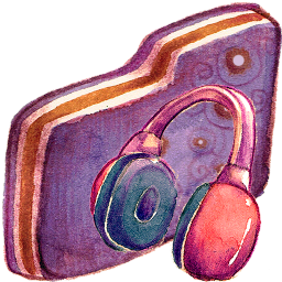 Music Violet Folder