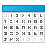 Calendar blank