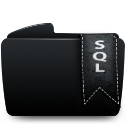 Folder black sql