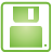 Floppy Disk green