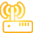 Wireless Router yellow