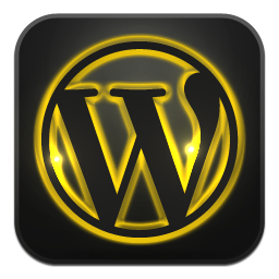 Wordpress neon glow