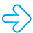 Arrow Right blue