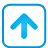 Navigation Up Button blue