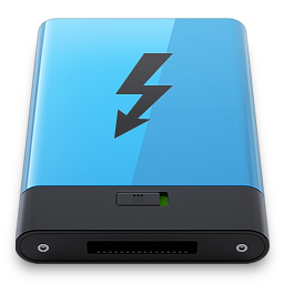 HDD Blue Thunderbolt B
