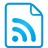 Feed Document blue